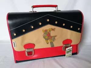 Cartella Scuola UFO ROBOT GOLDRAKE GOLDORAK GRENDIZER # Vintage School Bag 1979 - Foto 1 di 4