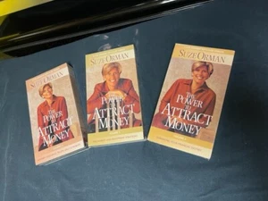 Suze Orman 3 New Sealed VHS "The Power to Attract Money" - Picture 1 of 9
