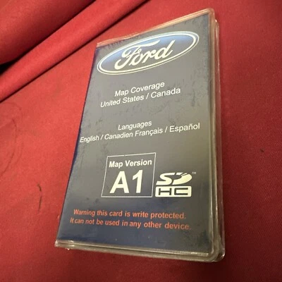 NEW !! SEALED !! OEM Ford Sync Navigation SD Card-BT4T-19H449-AE USA/Canada 2011 - Image 1 of 3