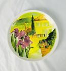 Netas Ceramic Luncheon Dinner Plate Made In Italy 9 Inches Diameter