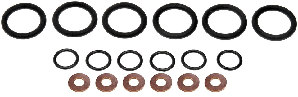 Kit de junta tórica de inyector de combustible Dorman para Dodge Ram 2500 1999-2002 5,9 L L L6 Foto 1 de 1