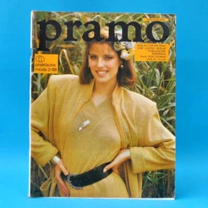 DDR Pramo 2 1988 Praktische Mode Schnittmuster R Umstandsmode Vorschule Mollige - Bild 1 von 1