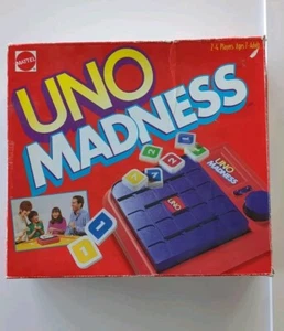 UNO Madness Vintage Timed Pop Up Tile Game 1995 Mattel - Complete & Working - Picture 1 of 11