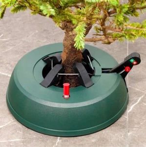 Blissun Supporto per Albero di Natale con Serbatoio Acqua, Morsetto Rapido, Pedale, Wa B1 - Foto 1 di 9