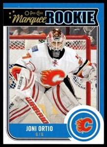 2014-15 O-Pee-Chee MARQUEE ROOKIE Joni Ortio Rookie Calgary Flames #532 R50