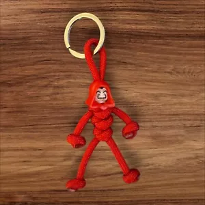 Cabincord Money Heist Paracord Keychain - HAND MADE IN UK - Picture 1 of 2