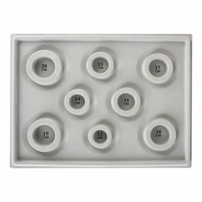 Plastic Flocked Beading Board Bracelet Design Tray 13.5" x 10" - 2 trays - Image 1 of 4