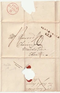 1815 NEWNHAM-GLO 123 BOXED MILEAGE WRAPPER TO NORWOOD CHARING KENT + EXTRA 1d - Picture 1 of 2