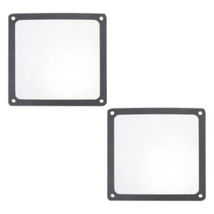 2 PCS Fan Cooler Mesh Fan Filter Mesh Pc Mesh Filter PC Case Fan Filter Cover - Photo 1/12