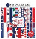 Carta Bella   Fourth Of July 6X6 Paper Pad 24 Double Sided Sheets Parade