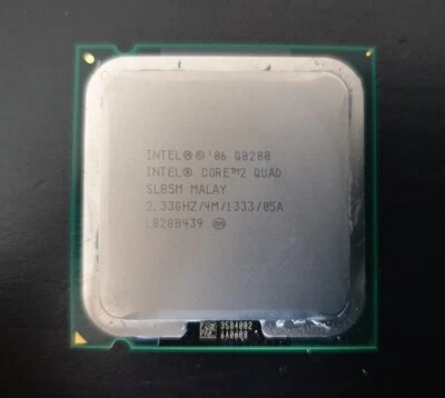 Intel Core 2 Quad CPU Prozessor Q8200 (2,33 GHz, Sockel 775,1333MHz FSB) - Bild 1 von 2