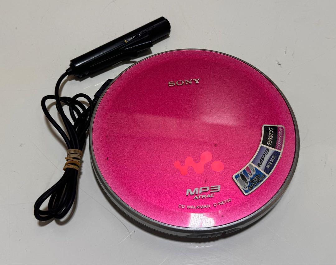 SONY CDウォークマンD-EJ002 ピンク SONY/WALKMAN/D-EJ002 CD ポータブル