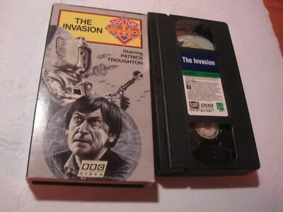 Doctor Who Second Doctor Patrick Troughton The Invasion BBC Fox Video - Image 1 of 3