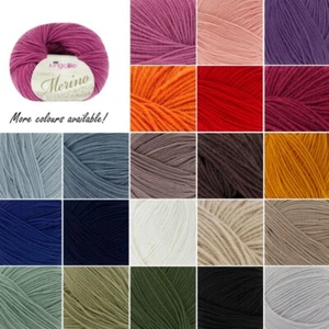 King Cole Luxury Merino DK Double Knitting Yarn Knit Craft Wool Crochet 50g Ball - Picture 1 of 42
