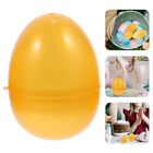 12 Pcs Refillable Plastic Empty Eggs Child Decorate