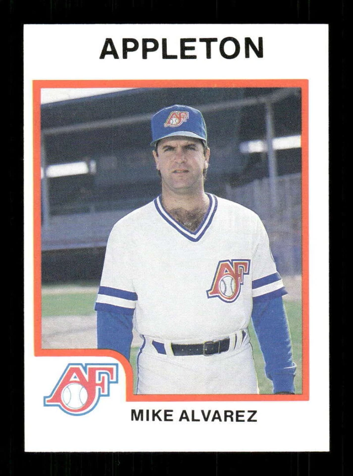 1987 ProCards Appleton Foxes 530 Mike Alvarez PC BXCP30 - Image 1 of 2