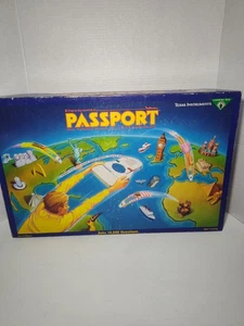 Electronic Passport The Game of World Adventure COMPLETE Texas Instruments 1991 - Picture 1 of 8
