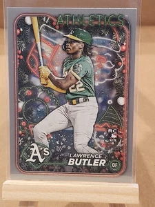 2024 TOPPS HOLIDAY LAWRENCE BUTLER RC #H4 METALLIC SNOWFLAKE SP - Picture 1 of 2