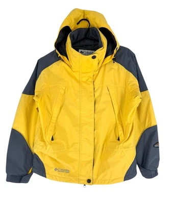Columbia Mujeres Capucha Omi-Shield Impermeable Abrigo de Lluvia Chaqueta Abrigo Talla M Foto 1 de 4
