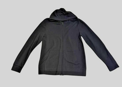 Men's APT. 9 Ribbed Textured Black Lightweight Hooded Jacket Size Small NWT - Image 1 of 4