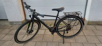 Herrenfahrrad Orbea CARPE 15 Metallic  S mit Gepäckträger und Fahrradständer - Bild 1 von 4