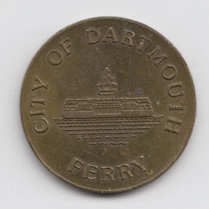 City of Dartmouth Ferry Brass Token Halifax Nova Scotia Canada - Picture 1 of 2