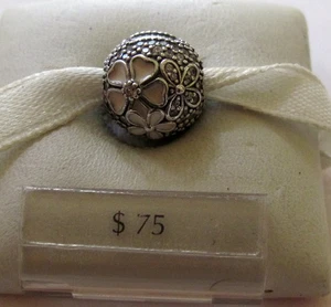 NEW Pandora Sterling Silver Poetic Blooms Clip - 792084CZ - Picture 1 of 2
