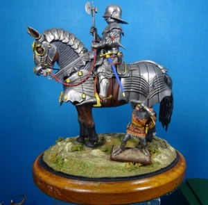 Andrea miniatures 90mm S8-F14 German custom  Gothic knight 12-15th C pre oop - Picture 1 of 6
