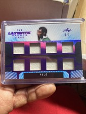 2019 Leaf ULTIMATE Sealed Pele Materials 8 Piece Game Used Jersey 5/7 PELE