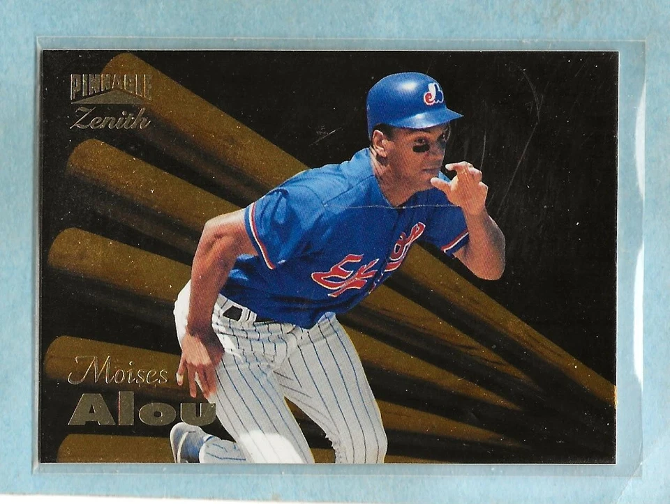 MOISES ALOU - 1996 Pinnacle Zenith - #79 - Expos - $1 Shipping - MINT - Image 1 of 1