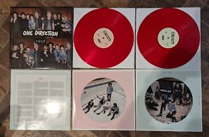 ONE DIRECTION-FOUR LT. 2 X COLOR VINYL LP SEALED DELUXE EDITION "SOLD OUT"