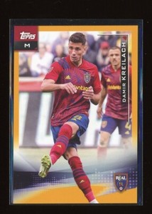 2021 Topps MLS #69 Damir Kreilach GOLD 11/25 Real Salt Lake