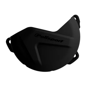 Polisport Clutch Cover Protector YAMAHA YZ250F 14-18, WR250F 15-19 Black - Picture 1 of 1