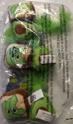 Quirky Kitty Avocado Toast Cat Toys NWT Lot Of 3 - Image 1 of 4