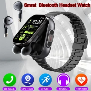 Smartwatch con cuffie integrate all'interno Orologio sport fitness + cinturino - Zdjęcie 1 z 23