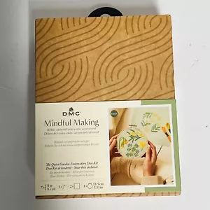 The Quiet Garden Ricamo Duo Kit DMC Mindful Making Nuovo - Foto 1 di 4