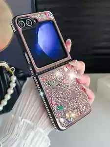 Luxus Glitzer Diamant Schmetterling Hülle für Samsung Galaxy Z Flip 6 5 4 3 - Bild 1 von 10