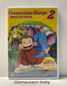 CURIOSO COME GEORGE 2 MISSIONE KAYLA - DVD ANIMAZIONE - NUOVO SIGILLATO NEW - Foto 1 di 3
