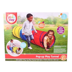 Durchkriechen Pop Up Tunnel - 6 Fuß lang - Polyestermaterial - drinnen/draußen - Bild 1 von 5
