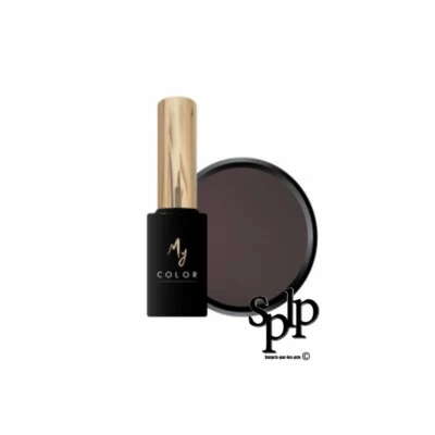 My Color Nagellack 10 ML Halb Permanent Paradise City Ref 90124 Dunkelbraun - Bild 1 von 3