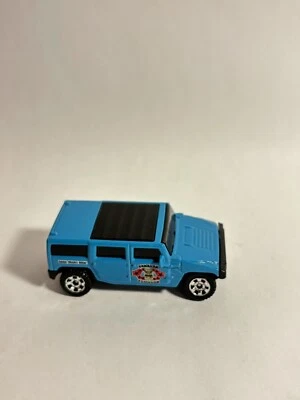 Vintage 2002 Matchbox Hummer H2 SUV Concept Rare Blue Hawaiian Extrusion Tour - Image 1 of 4