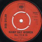 Bob Dylan - Rainy Day Women Nos. 12 & 35  (7", Single, RP)