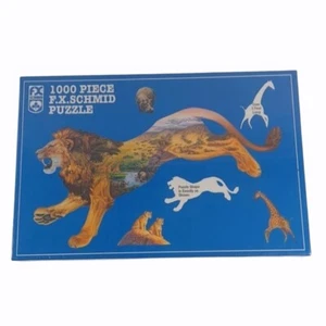Vintage F. X. Schmid Puzzle "Pride Of The Plains" 1000 Pieces New Sealed 1999 - Picture 1 of 9