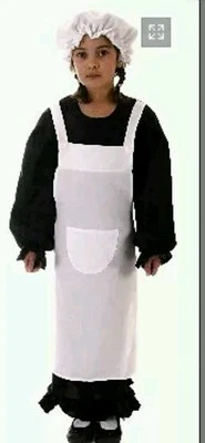 Girls Victorian Poor Peasant Girl/maid Costume Fancy Dress Outfit  Age 10 to 12 - Image 1 of 2