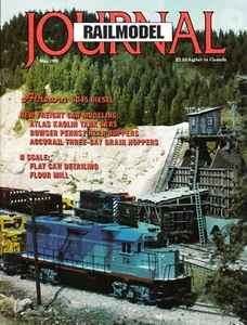RAILMODEL JOURNAL 5/94 FEED MILL, D&H RS3, PRR H22A HOPPER, KAOLIN TANK CAR - Picture 1 of 2