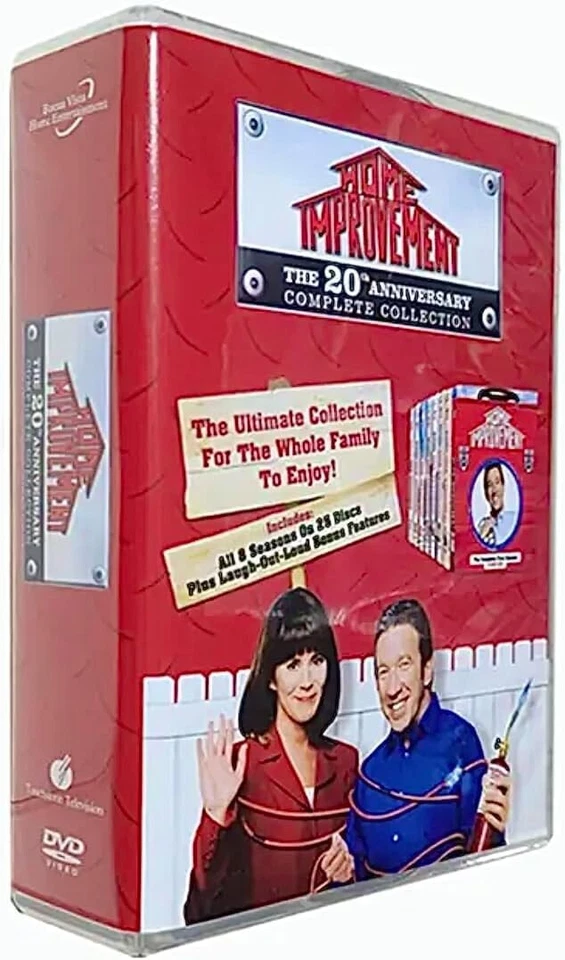 HOME MELHORAMENTO COLEÇÃO COMPLETA Temporada 1-8 25 Discos DVD BOXSET - Imagem 1 de 1