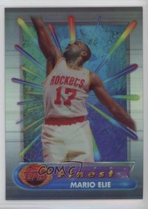 1994-95 Topps Finest Refractor Mario Elie #263