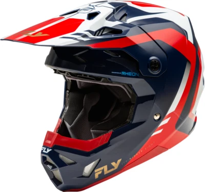 FLY RACING  FORMULA CP KRYPTON HELMET RED/WHITE/NAVY SM - 73-0037S - Image 1 of 4