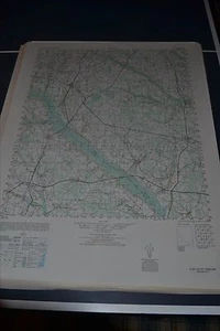 1940er Armee topographische Karte Olar South Carolina - Bogen 4750 II - Bild 1 von 1
