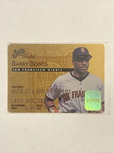 BARRY BONDS 1995 DONRUSS STUDIO GOLD INSERT CARD #7